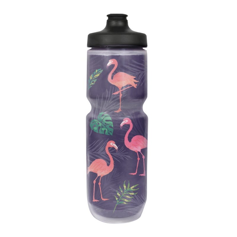 Simply Pure Hydration Purist 23 Oz Insulated Water Bottle - BPA Free Sport Bottles - Limited Edition, Watergate Cap (Flamingo, One Size) - Image 1